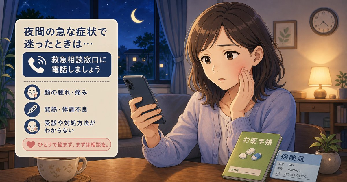 自宅で今すぐ痛みを和らげる！歯茎が腫れたときの緊急応急処置とNG行動